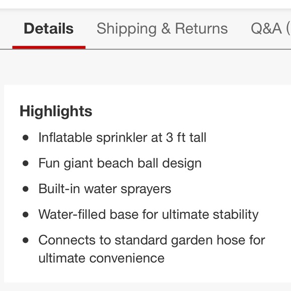 Target Toys Target Sun Squad Outdoor Inflatable Giant Beach Ball